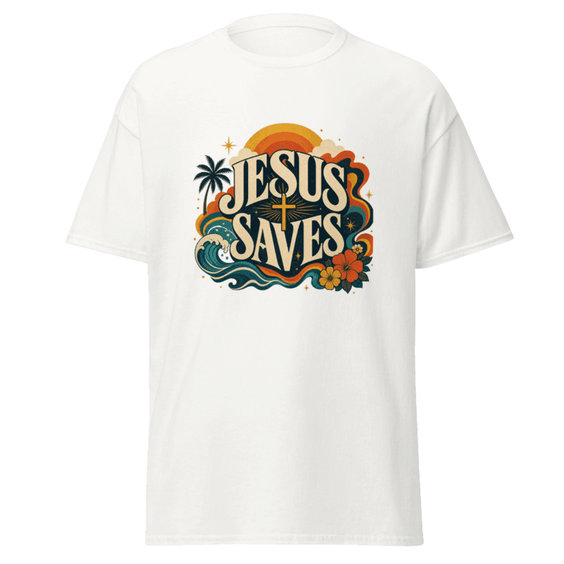 PROTOTOKOS — Jesus Saves — Retro Tee