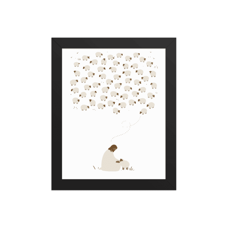 PROTOTOKOS — The Good Shepherd and the One Framed Poster