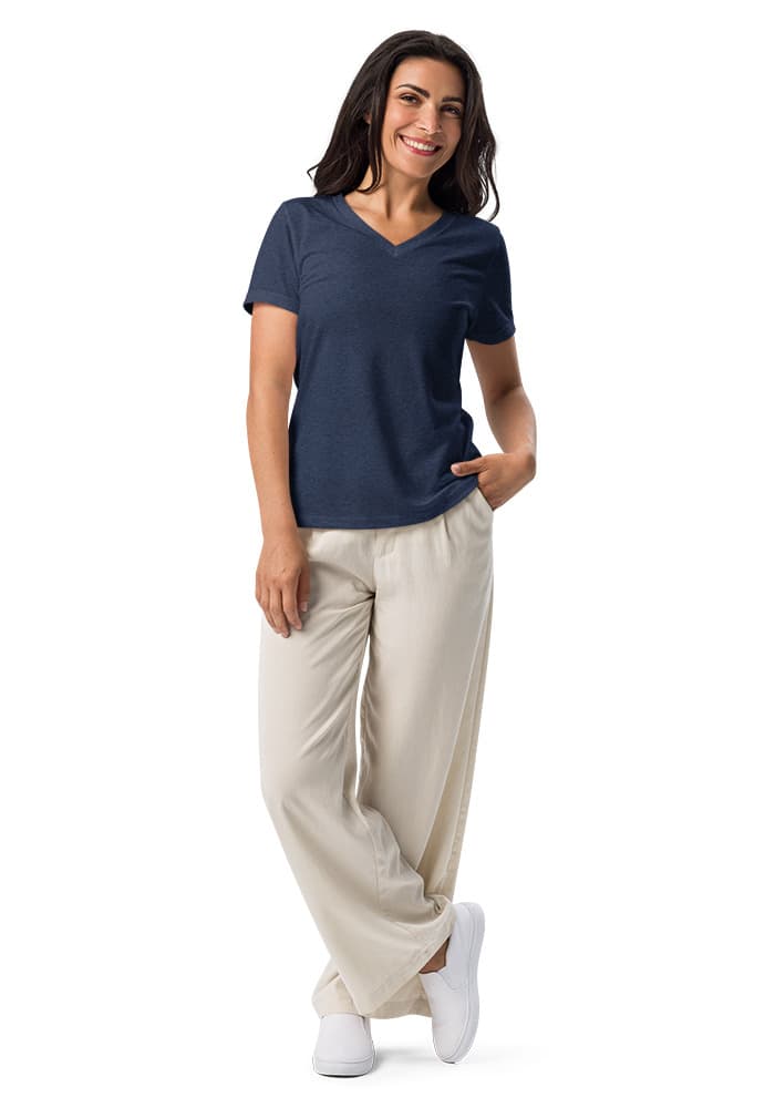Jesus Paid It All | Women’s relaxed v-neck t-shirt